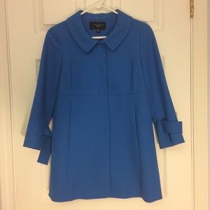 Ann Taylor Royal Blue Coat Size XSP EUC